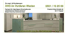 Tablet Screenshot of kuhlemann.de